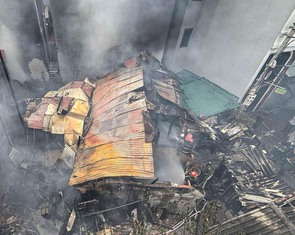 Cháy nhà ở Hà Nội, 1 người tử vong