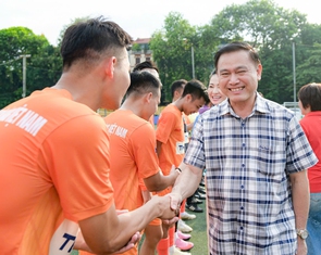 Phó chủ tịch VFF Trần Anh Tú: Giải đấu gắn kết cộng đồng doanh nghiệp