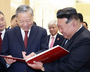 Tổng Bí thư Tô Lâm hội đàm với Tổng Bí thư, Chủ tịch Quốc vụ Triều Tiên Kim Jong Un