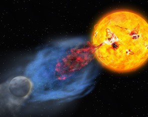 Lần đầu phát hiện bão sao mạnh gấp 10.000 lần bão Mặt trời, có thể xóa sổ khí quyển của hành tinh