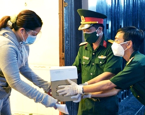 Công trình biểu tượng đồng lòng vượt qua COVID-19: Bao tình cảm lòng dân gửi gắm