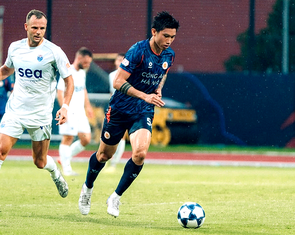 Đoàn Văn Hậu đá 60 phút trong trận giao hữu của CLB Công An Hà Nội