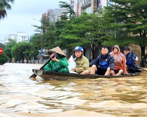 Lũ trên các sông ở Huế, Đà Nẵng đang lên lại, dự báo sông Hương có khả năng vượt báo động 3