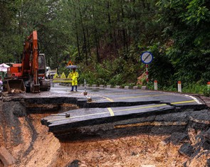 Đường vào Đà Lạt ra sao khi đèo Mimosa đứt gãy, Prenn - D’Ran - Khánh Lê tạm dừng?