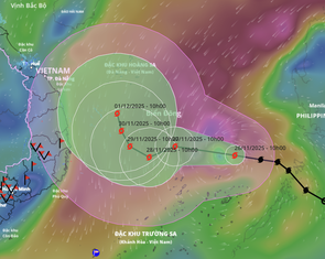 Hai kịch bản di chuyển, tác động của bão số 15