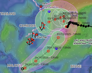 Áp thấp nhiệt đới độc lạ sắp vào Biển Đông, các tỉnh An Giang trở ra Đà Nẵng báo tin ngay tàu thuyền