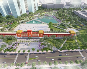 Xây công viên khu trường đua Phú Thọ gần 100 tỉ đồng