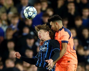 Barca thoát hiểm ngoạn mục trước Club Brugge của Bỉ