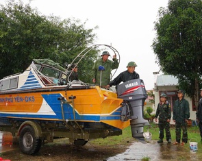 Bộ Quốc phòng duy trì hơn 260.000 người, 6 máy bay, hàng trăm xe đặc chủng ứng phó bão số 13