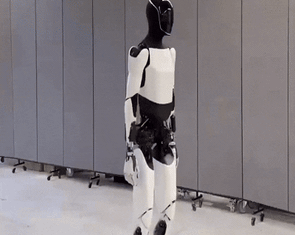 Tesla gây sốt với màn ‘khoe’ robot biết chạy như người thật
