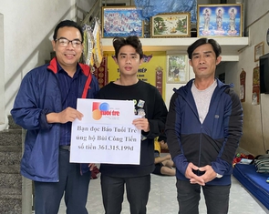 Bạn đọc Tuổi Trẻ tiếp sức 361 triệu đồng cho nam sinh viên từng xin nợ nửa học phí