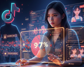 TikTok nói gỡ 97% nội dung độc hại, nhưng video AI khiêu dâm trẻ em vẫn hút triệu lượt thích