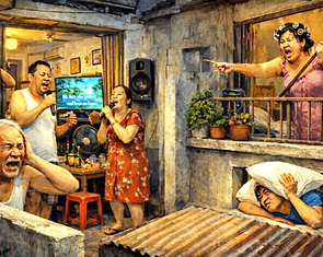 'Karaoke vui mà', nhưng đừng tra tấn và xâm phạm quyền được yên tĩnh của hàng xóm
