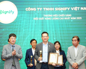 Philips 4 năm liền đạt Giải Hiệu suất năng lượng cao nhất
