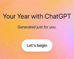 ChatGPT cũng 'khoe' Wrapped, nhìn lại một năm bạn dùng AI