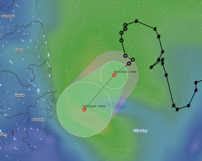 Không khí lạnh và hoàn lưu áp thấp gây mưa, miền Trung đề phòng sạt lở đất