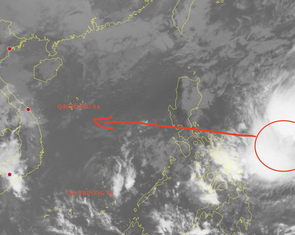 Biển Đông khả năng có cơn bão số 16
