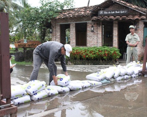 Rạng sáng 5-12, triều cường có khả năng gây ngập ở Bình Quới