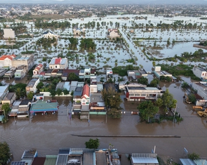 Sáng nay, lũ vẫn còn cô lập Hàm Thắng, Phú Long thuộc Bình Thuận cũ