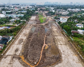 2,7km vành đai 2 TP.HCM dọn mặt bằng, sẵn sàng thi công lại sau nghị quyết tháo gỡ của Chính phủ