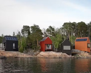 Ngôi làng cabin nhỏ bé và mô hình cho cuộc sống ngoài lưới điện