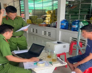 Bắt quả tang hộ kinh doanh xả nước thải chưa xử lý vào môi trường