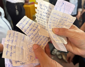 Nam sinh lớp 4 đuối nước, bạn học viết thư tay nhắn nhủ đừng tắm sông nữa bạn nhé!