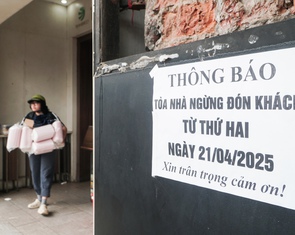 Tất bật chuyển đồ đạc ra khỏi tòa Hàm cá mập để chuẩn bị phá dỡ