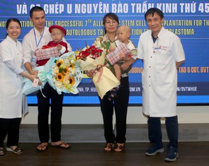 Bé 29 tháng tuổi thoát bệnh tan máu bẩm sinh nhờ ghép tủy đồng loại