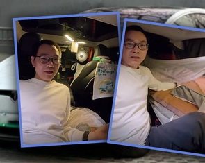 Có nhà riêng vẫn sống trong xe điện, người đàn ông nói 'được thuê nhà miễn phí cũng không đổi'
