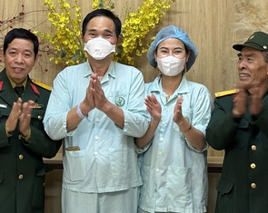Người thương binh hồi sinh nhờ ghép tim, hạnh phúc trở về bên đồng đội
