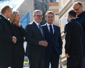 Các nhà lãnh đạo châu Âu đến Ukraine, chuẩn bị hội đàm với ông Zelensky