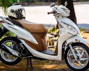 Spacy hóa thân thành Honda Vision phiên bản Việt, có phụ tùng phải nhập Ý