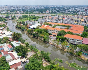 Sau hai thập kỷ chờ đợi, dự án rạch Xuyên Tâm chính thức khởi công