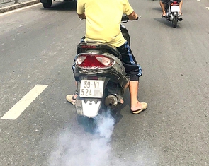 Áp chuẩn khí thải với hơn 70 triệu xe máy