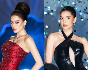 Hơn 20 hoa hậu, á hậu trình diễn Nước mắt cực quang của Nguyễn Minh Tuấn