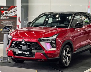 Tin tức giá xe: Loạt xe Mitsubishi giảm giá hàng chục triệu, Xforce từ 569 triệu ngang xe cỡ A