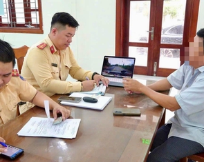 Tài xế xe tải chạy ẩu, lấn làn trên đường đèo Quy Nhơn - Sông Cầu bị phạt