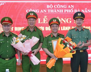 2 phó giám đốc Công an Đà Nẵng nghỉ hưu trước tuổi