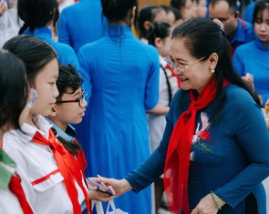 Thiếu nhi TP.HCM đề xuất nhiều ý tưởng thiết thực với lãnh đạo