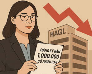 Con gái bầu Đức 'quay xe' sau khi không xoay đủ tiền mua cổ phiếu