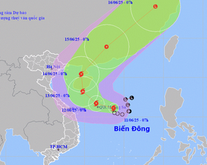 Áp thấp nhiệt đới mạnh lên thành bão