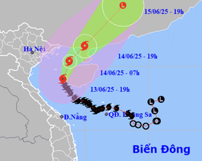 Vì sao bão số 1 liên tục tăng cấp trong hôm nay?
