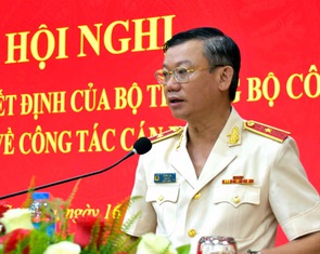 Giám đốc Công an tỉnh Bà Rịa - Vũng Tàu được điều động giữ chức giám đốc Công an tỉnh Tây Ninh