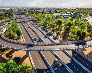 TP.HCM duyệt dự án thành phần 2 đường gom, cầu vượt ngang cao tốc TP.HCM - Mộc Bài