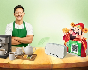 Vietcombank và Mobifone ra mắt dịch vụ Loa thần tài