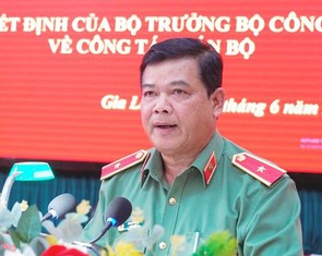 Giám đốc Công an tỉnh Gia Lai nghỉ công tác