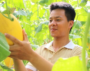 Chàng trai gen Z làm giàu từ nông nghiệp xanh