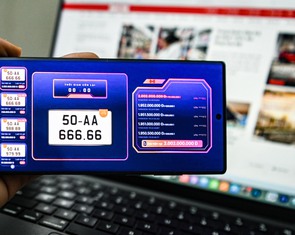 Đấu giá biển số xe thu về ngân sách gần 6.400 tỉ, niêm yết thêm hơn 1,2 triệu biển số