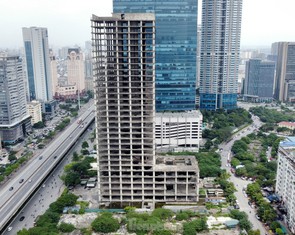 Bộ Xây dựng chỉ đạo Vicem sớm hoàn thành tòa tháp ngàn tỉ ‘đắp chiếu’ hàng chục năm